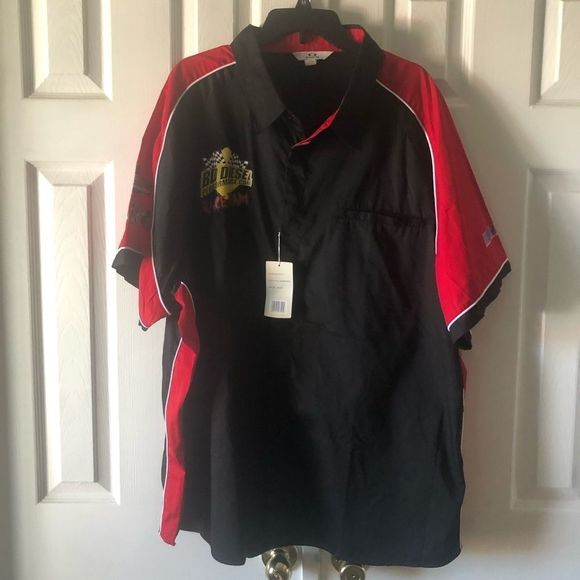 Biz Collection black, red, & white BD Diesel Race Team collectible shirt 5XL NWT - Picture 1 of 5